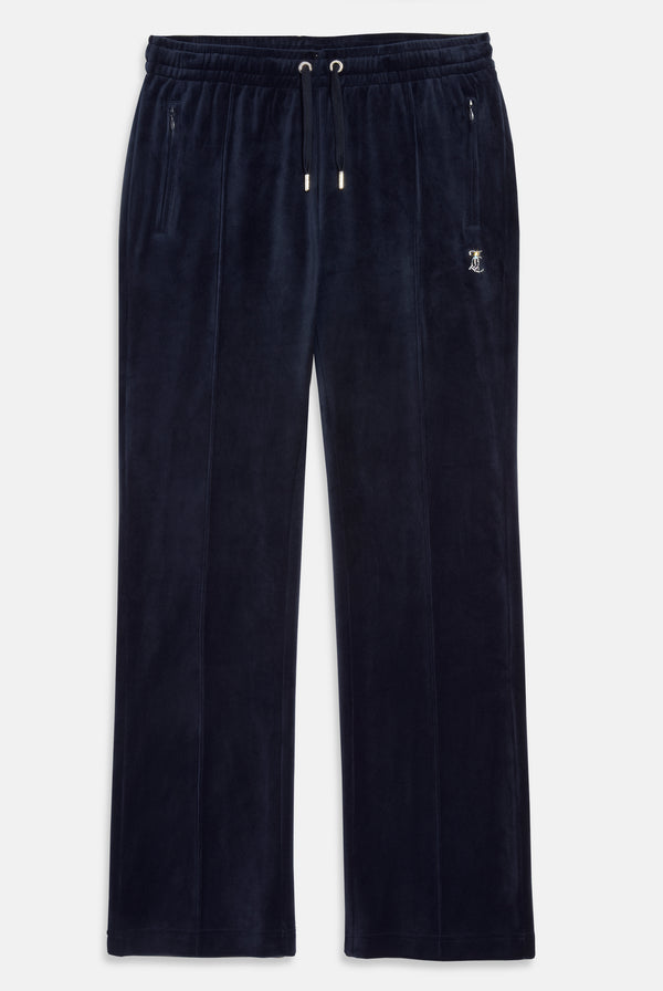 'CAPRICORN' NIGHT SKY VELOUR DIAMANTÉ TRACKSUIT BOTTOM