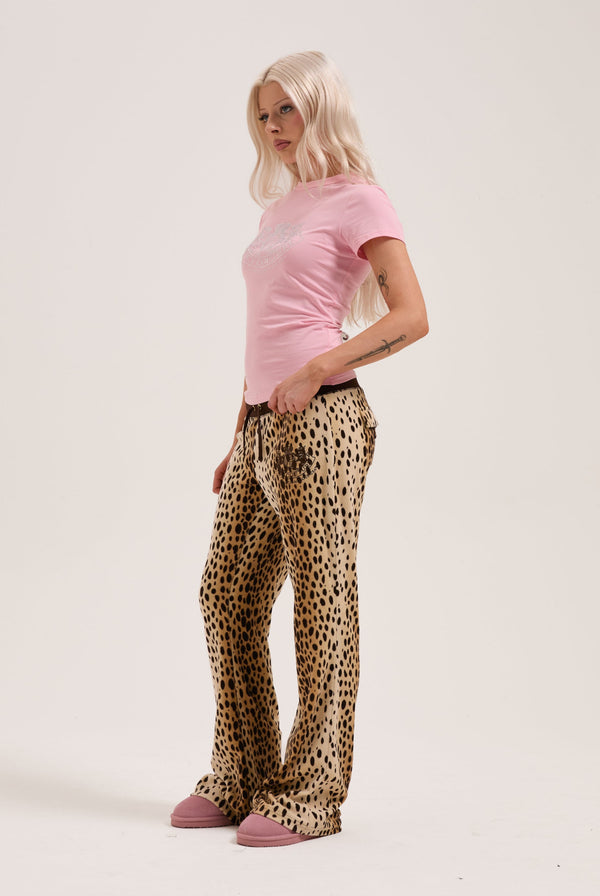 CHEETAH CREST LOW RISE PANT