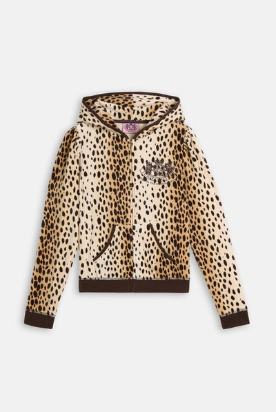 CHEETAH CREST HERITAGE ROBYN HOODIE