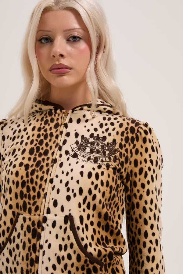 CHEETAH CREST HERITAGE ROBYN HOODIE