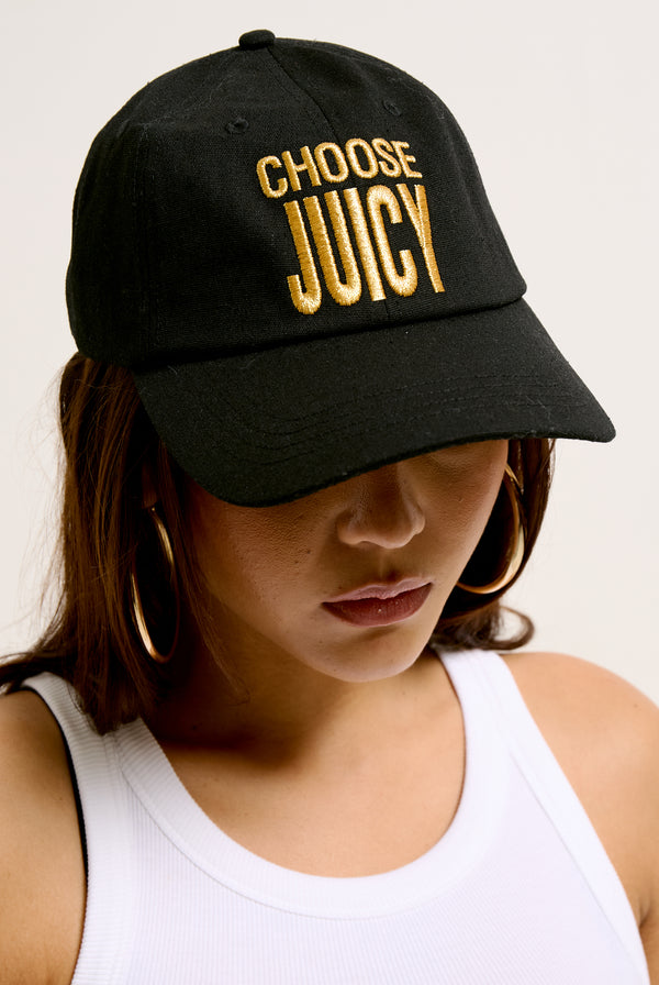 BLACK CHOOSE JUICY CAP