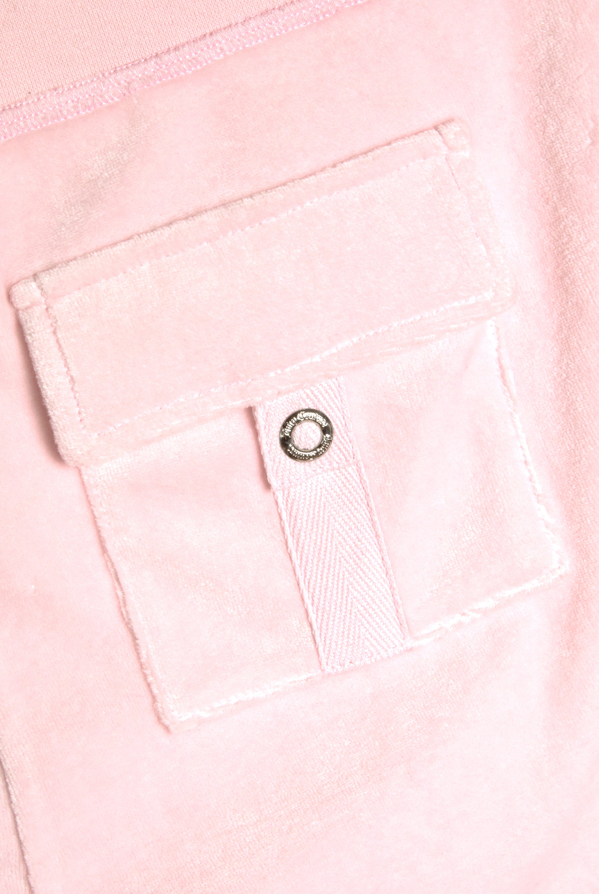 CHERRY BLOSSOM CHOOSE JUICY ULTRA LOW RISE BAMBOO VELOUR HERITAGE BOTTOMS –  Juicy Couture UK