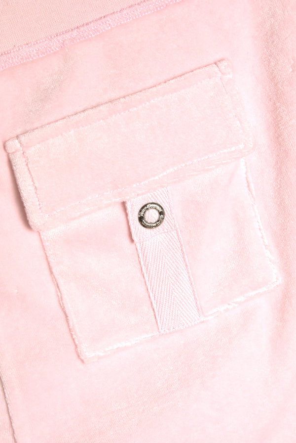 CHERRY BLOSSOM CHOOSE JUICY ULTRA LOW RISE BAMBOO VELOUR HERITAGE BOTTOMS