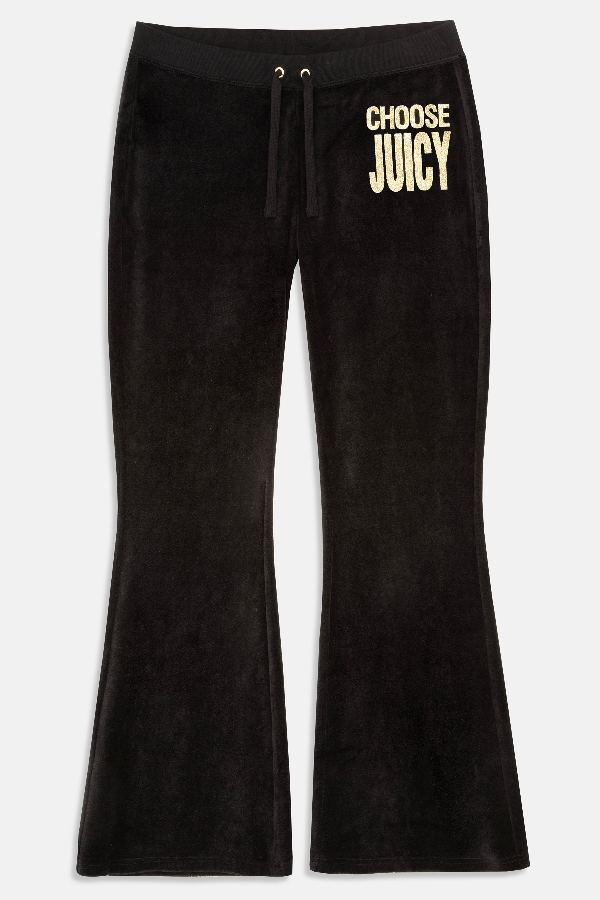 Juicy couture black flared tracksuit clearance