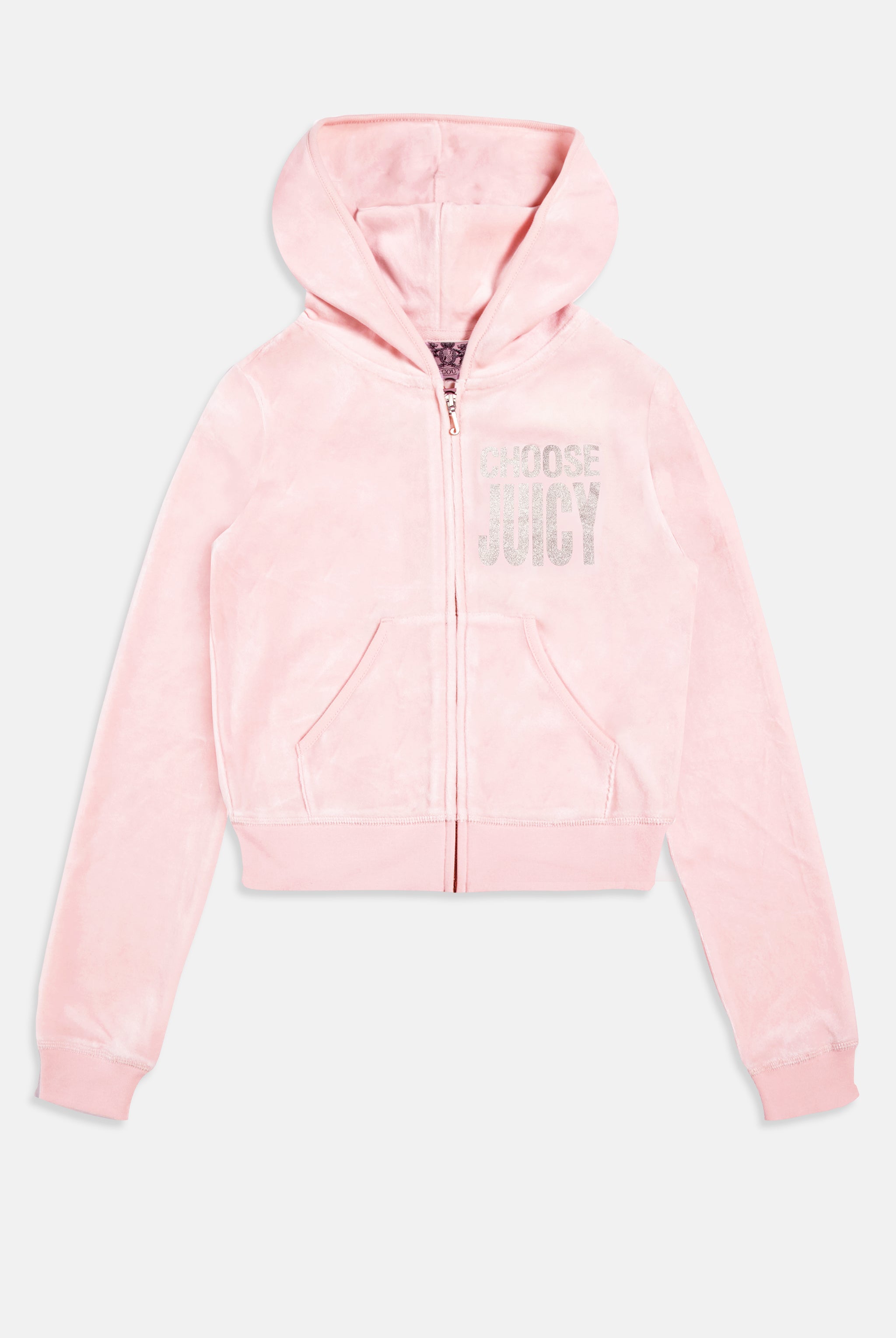 CHERRY BLOSSOM CHOOSE JUICY BAMBOO VELOUR HERITAGE HOODIE Juicy Couture UK
