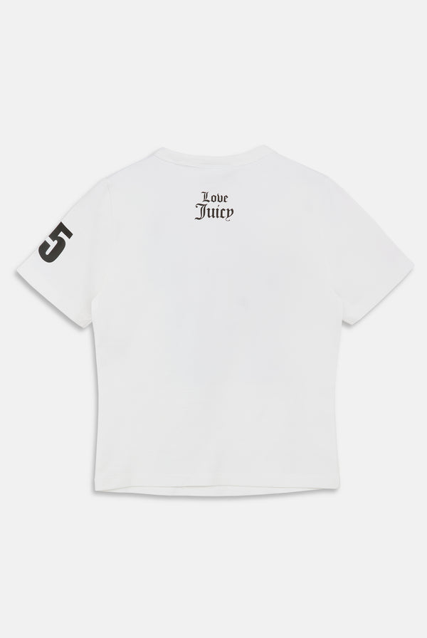 THE ICONS / WHITE 'CHOOSE JUICY' TEE