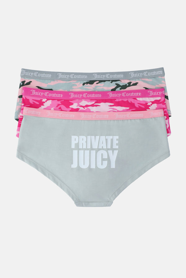 HOT PINK CAMO BOXER 3 PACK