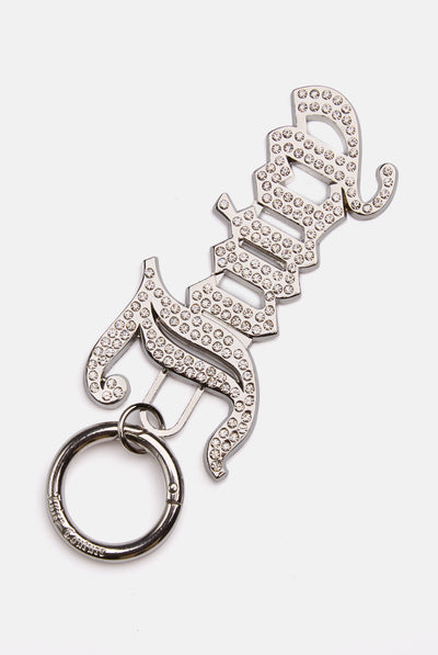 SILVER DIAMANTE JUICY KEY FOB