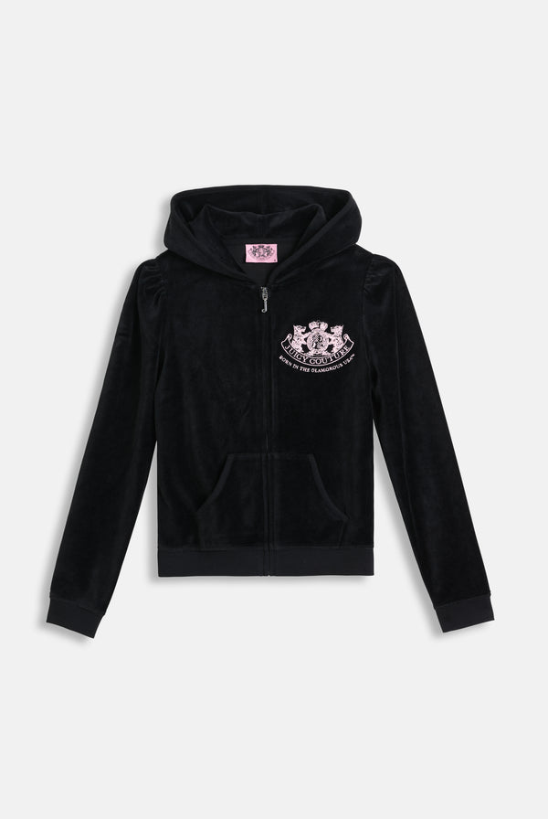 BLACK CREST HERITAGE ROBYN HOODIE