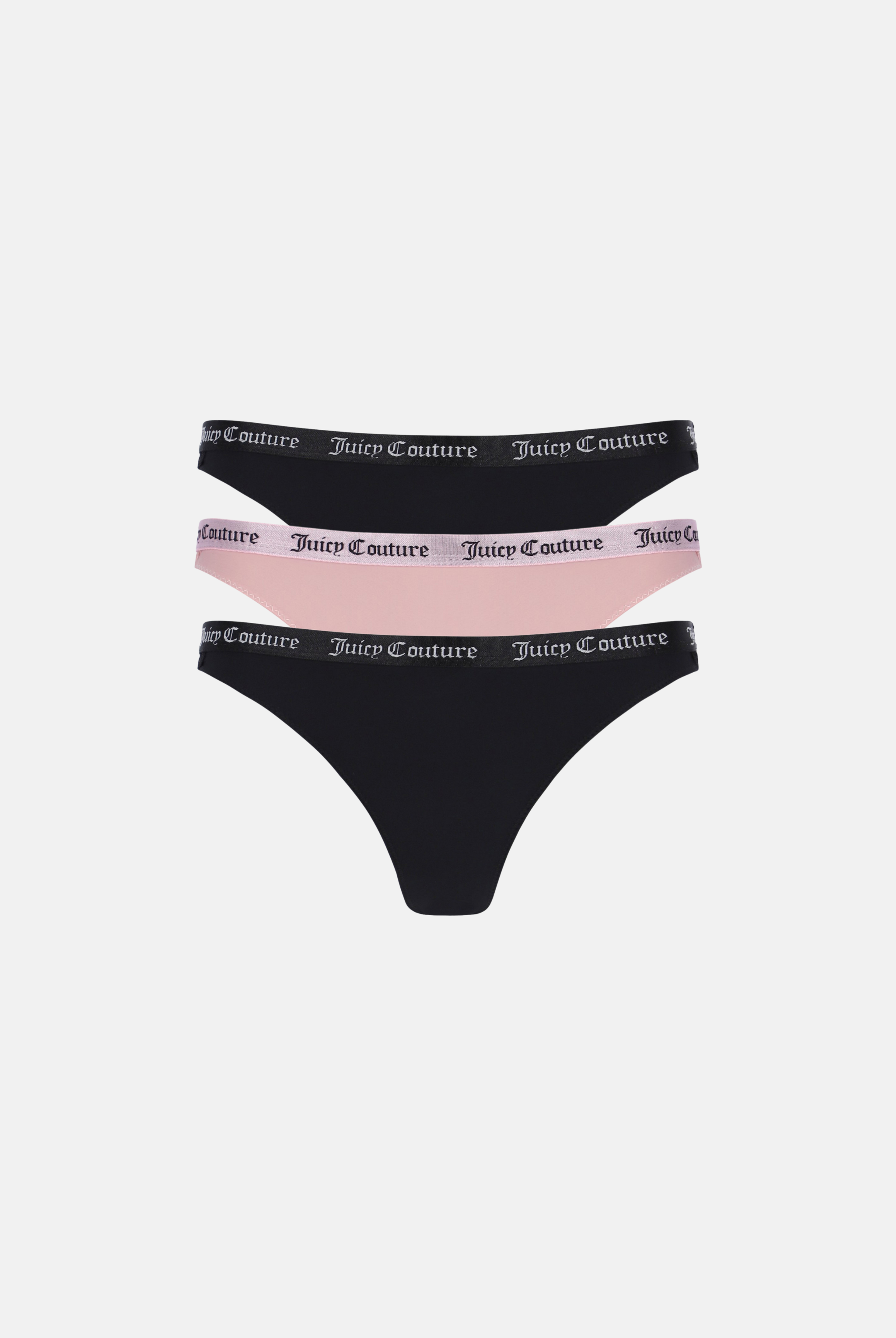 Juicy Couture Two Pieces Laced Black Underwear Lingerie Set UK