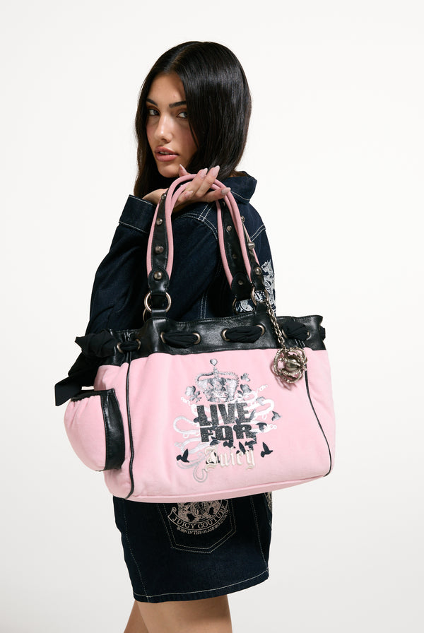 Live for Juicy  Cherry Blossom Daydreamer Shopper Bag