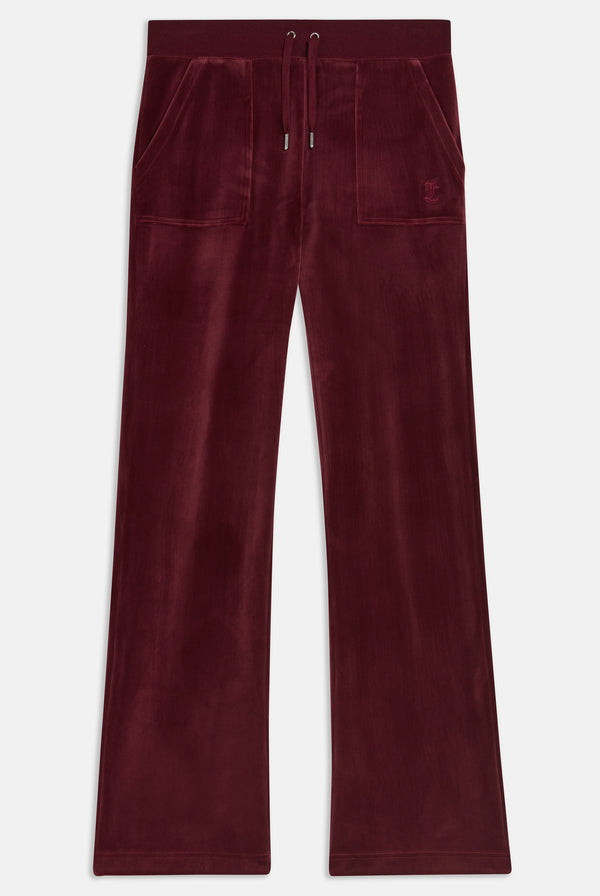 TAWNY PORT CLASSIC VELOUR DEL RAY POCKETED BOTTOMS – Juicy Couture UK