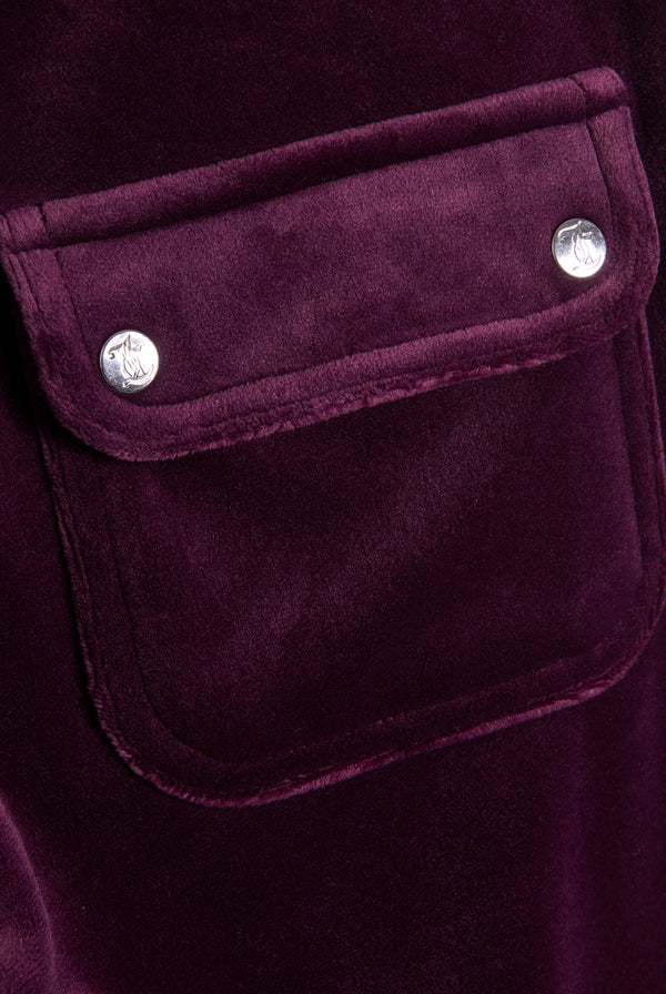 WINETASTING CLASSIC VELOUR DEL RAY POCKETED BOTTOMS