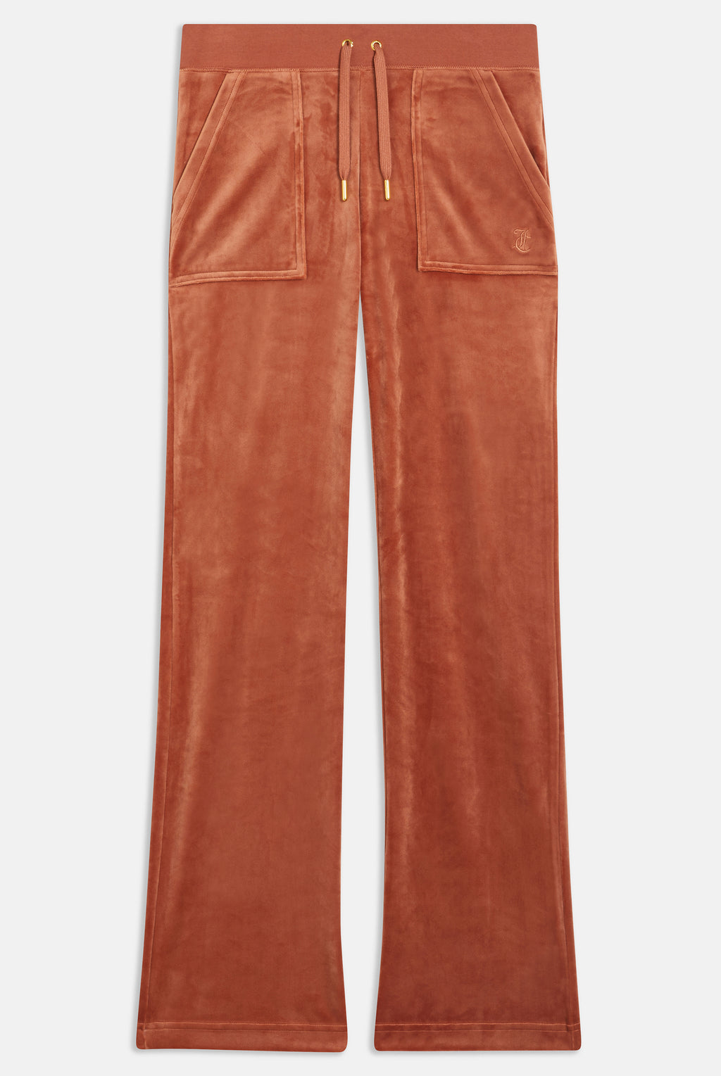 COPPER BROWN/ GOLD CLASSIC VELOUR DEL RAY POCKETED BOTTOMS