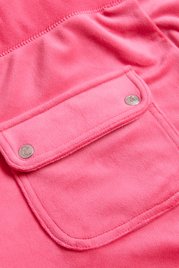 PINK GLO CLASSIC VELOUR DEL RAY POCKETED BOTTOMS – Juicy Couture UK