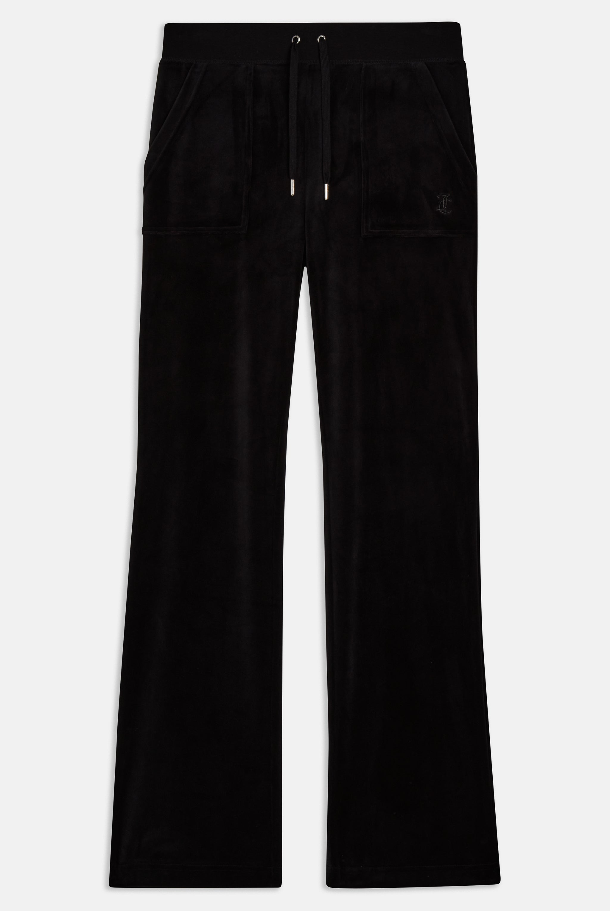 Black juicy couture tracksuit bottoms sale