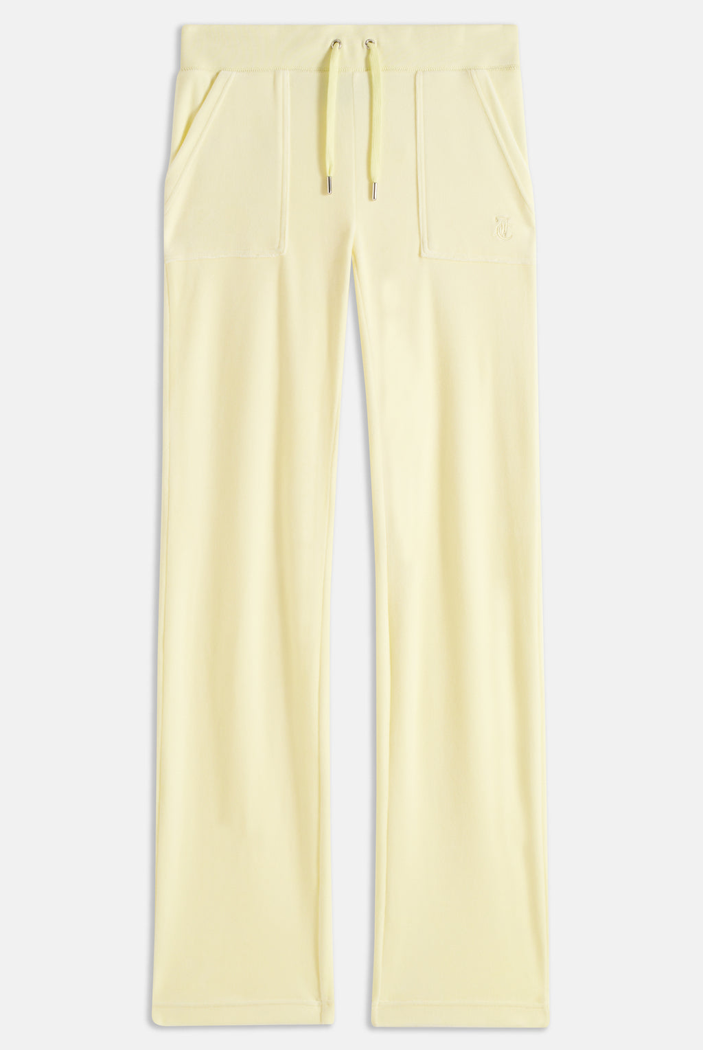 TENDER YELLOW CLASSIC VELOUR DEL RAY POCKETED BOTTOMS