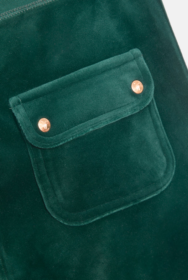 RAINFOREST & GOLD CLASSIC VELOUR DEL RAY POCKETED BOTTOMS