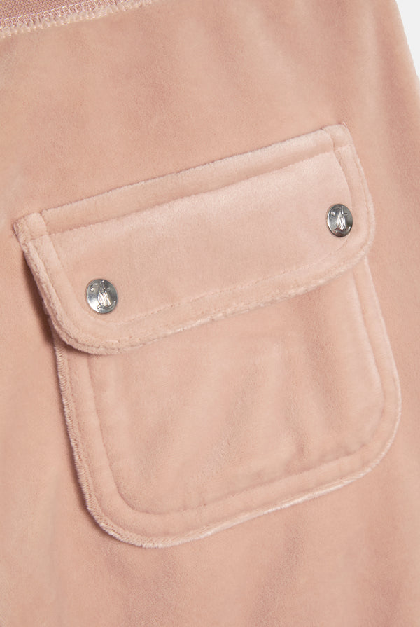 ROSE DUST CLASSIC VELOUR DEL RAY POCKETED BOTTOMS