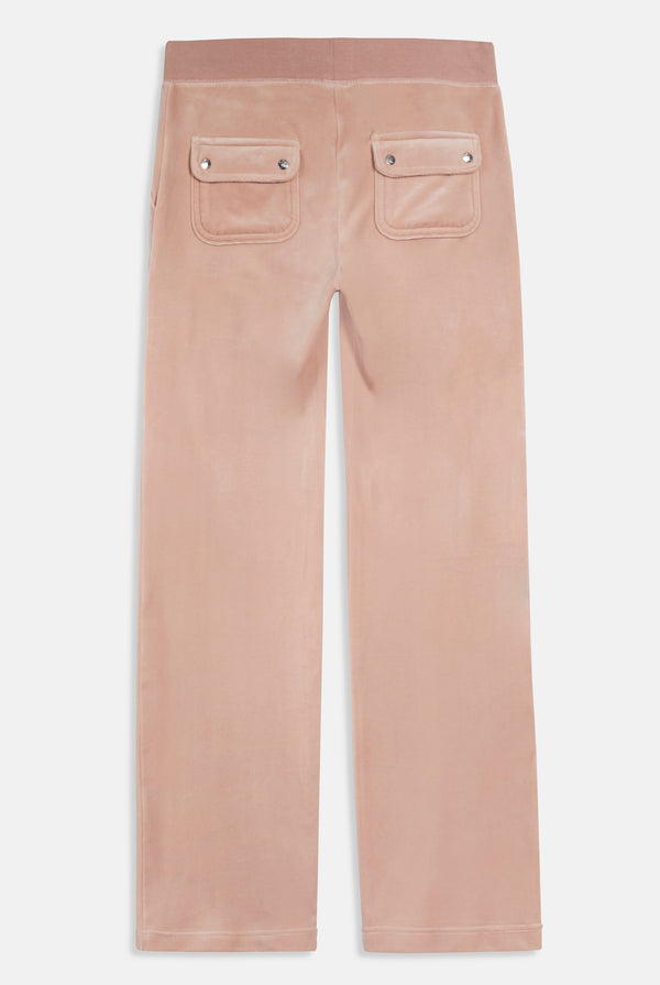 ROSE DUST CLASSIC VELOUR DEL RAY POCKETED BOTTOMS