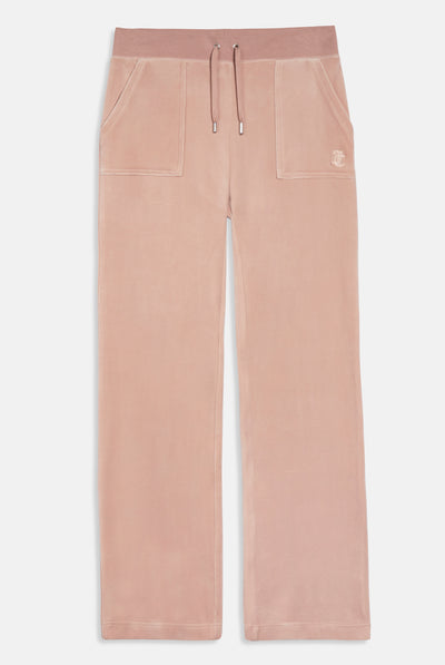 ROSE DUST CLASSIC VELOUR DEL RAY POCKETED BOTTOMS