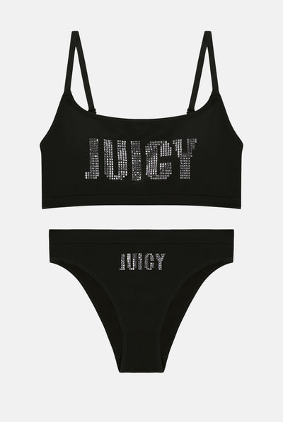 JUICY DIAMANTE BRALETTE & BRIEF SET