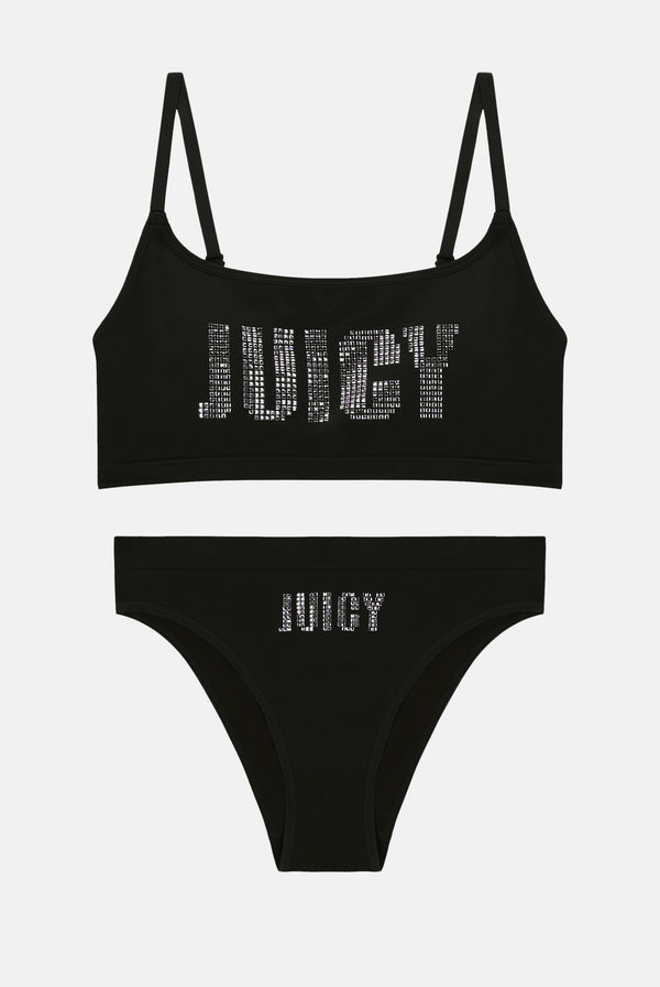 JUICY DIAMANTE BRALETTE & BRIEF SET