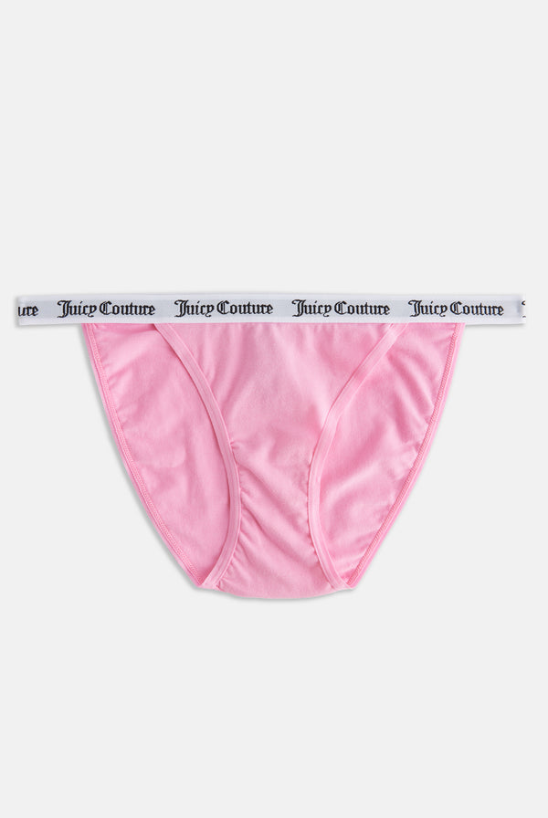MULTI PACK OF 3 COTTON BRANDED WAISTBAND BRIEFS – Juicy Couture UK