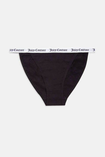 BLACK COTTON LOUNGE KNICKER