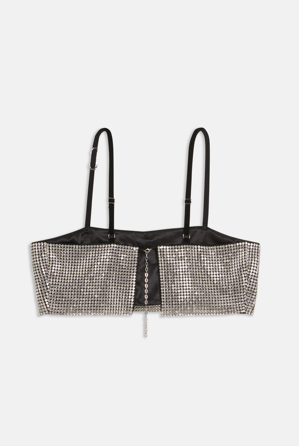 SILVER CHAINMAIL BRALETTE