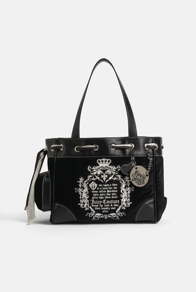 BLACK 'ONCE UPON A TIME' DAYDREAMER BAG