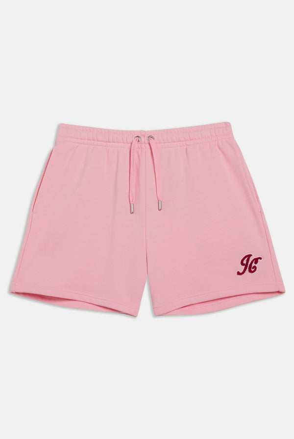 JUICY PINK  BOXY RETRO LOGO SHORTS