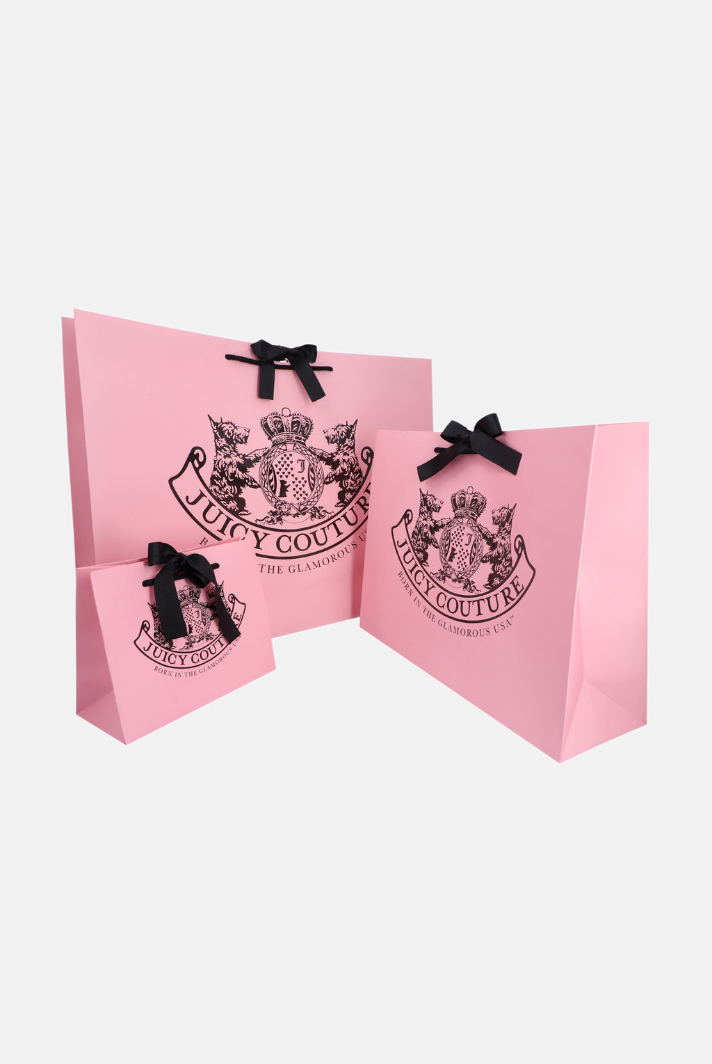 JUICY COUTURE PINK CREST GIFT CARRIER BAG