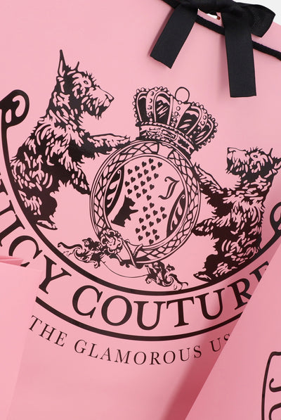 JUICY COUTURE PINK CREST GIFT CARRIER BAG