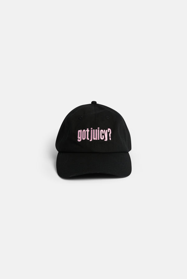 Black Got Juicy Embroidered Cap