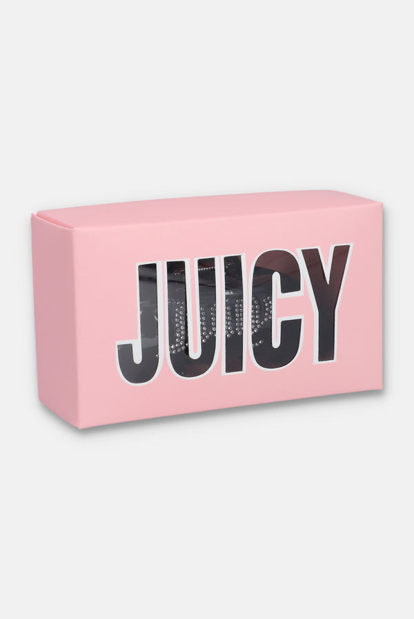 BLACK DIAMANTE JUICY CLAW CLIP