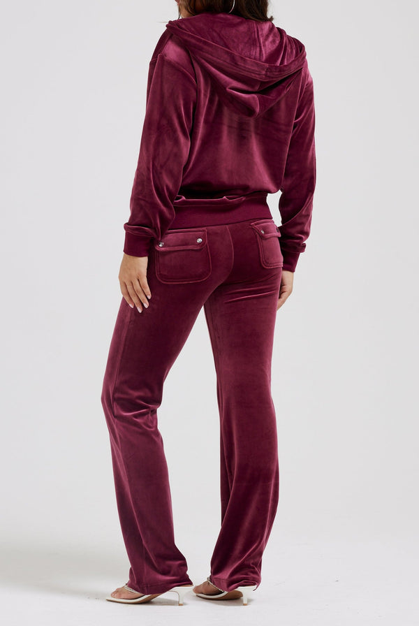 TAWNY PORT CLASSIC VELOUR OVERSIZED HOODIE