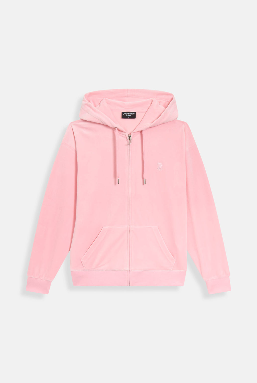 JUICY PINK CLASSIC VELOUR OVERSIZED HOODIE