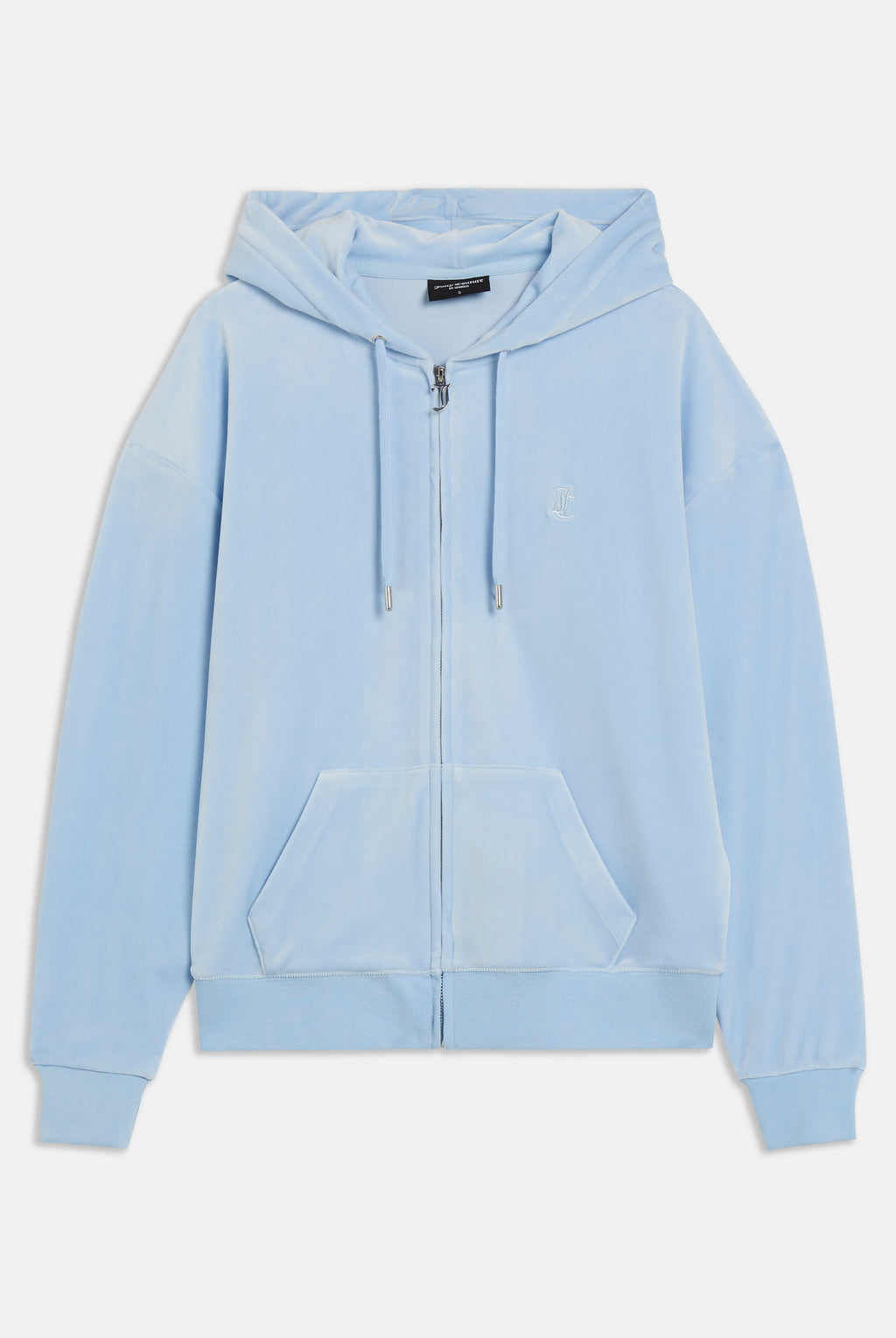 POWDER BLUE CLASSIC VELOUR OVERSIZED HOODIE