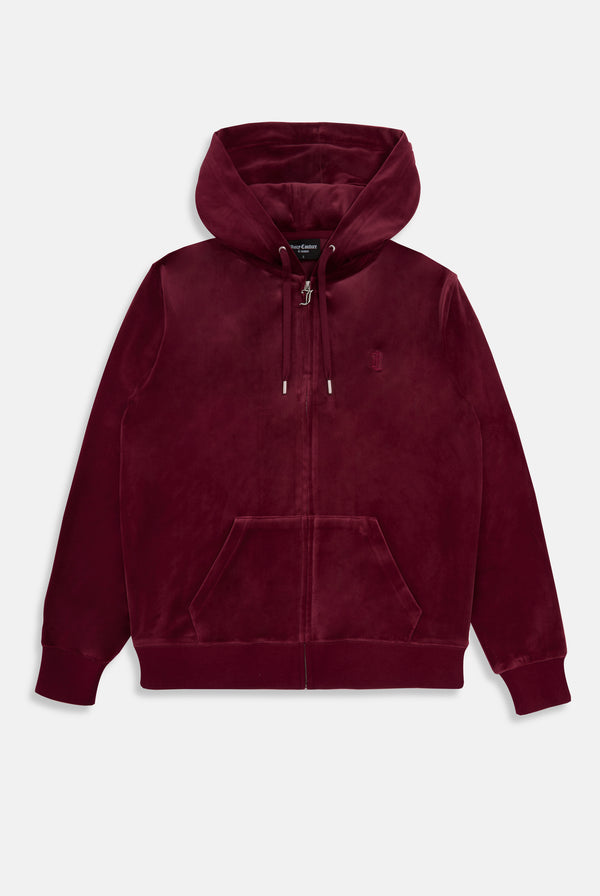 TAWNY PORT CLASSIC VELOUR OVERSIZED HOODIE