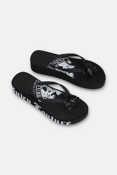BLACK HERITAGE WEDGE SLIDE