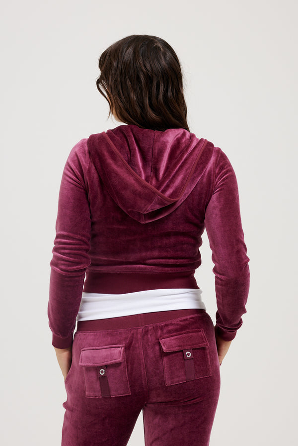 TAWNY PORT ULTRA LOW RISE BAMBOO VELOUR HERITAGE POCKETED BOTTOMS