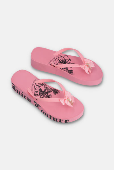 JUICY PINK HERITAGE WEDGE SLIDE