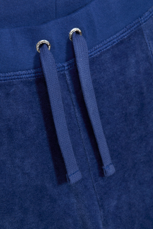 BLUE DEPTHS ULTRA LOW RISE CROWN BAMBOO VELOUR HERITAGE BOTTOMS