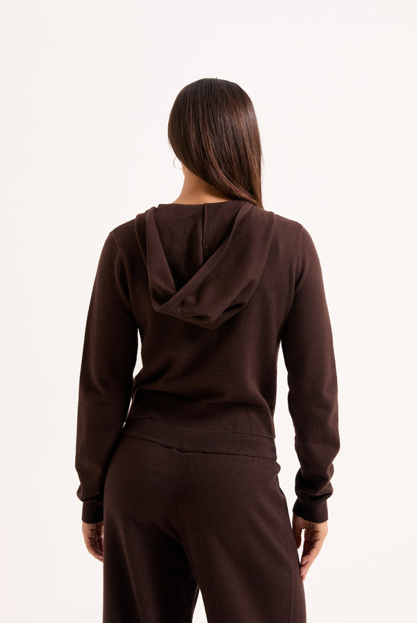 JAVA HERITAGE KNIT HOODIE