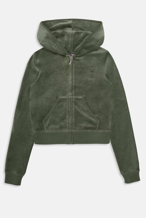 THYME BAMBOO VELOUR HERITAGE HOODIE