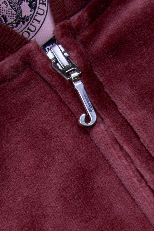 TAWNY PORT BAMBOO VELOUR HERITAGE HOODIE