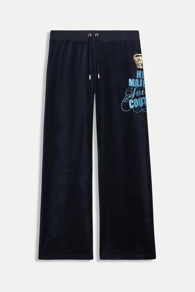 NIGHT SKY HER MAJESTY BAMBOO VELOUR TRACKPANT