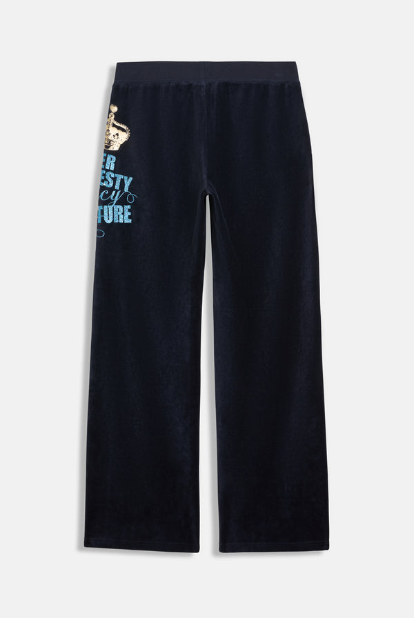 NIGHT SKY HER MAJESTY BAMBOO VELOUR TRACKPANT