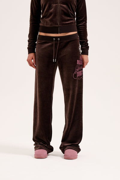 JAVA HER MAJESTY BAMBOO VELOUR TRACKPANT